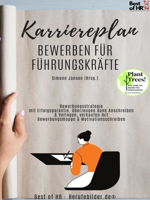 cover image of Karriereplan – Bewerben für Führungskräfte